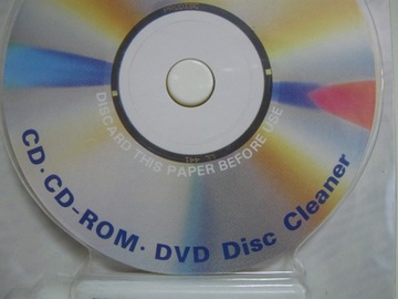 Салфетки + жидкость для полировки CD/DVD CD05