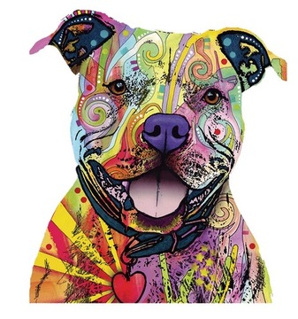 TERMO NAKLEJKA APLIKACJA NAPRASOWANKA PIT BULL W23