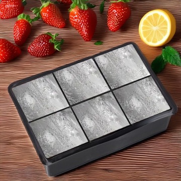 СИЛИКОНОВАЯ ФОРМА ДЛЯ БОЛЬШИХ КУБИКОВ ФОРМА XXL ИДЕАЛЬНО ДЛЯ ОХЛАЖДЕНИЯ