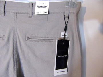 JACK JONES spodnie męskie szare W30/L32 S/M