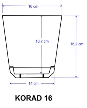 Имитация дерева, деревянный цветочный горшок 16, рустик