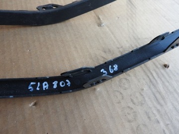 LIŠTA LEVÝ MASKA PŘEDNÍHO SKODA ENYAQ EU