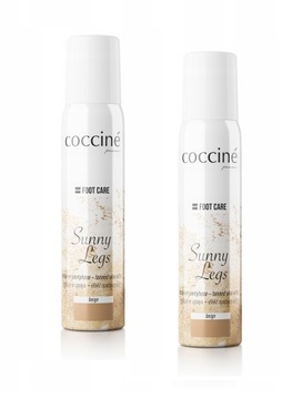 2x COCCINE RAJSTOPY W SRAYU KOLOR BEŻOWY 100ML