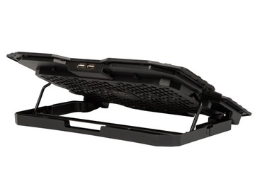 ОХЛАЖДАЮЩАЯ ПОДСТАВКА ДЛЯ 15,6-ДЮЙМОВОГО ИГРОВОГО НОУТБУКА БОЛЬШОЙ СВЕТОДИОДНЫЙ USB-концентратор