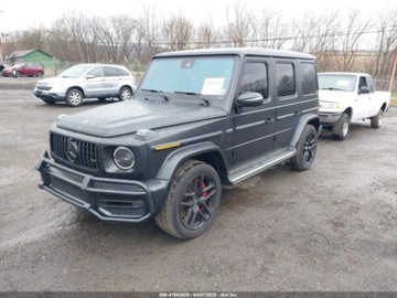 Mercedes 2021 Mercedes-Benz Klasa G 2021r., AMG G 63 4MATIC, od ubezpieczalni 4.0 Benzyna, zdjęcie 2