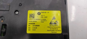 BMW 5 G30 G31 2017 SVĚTLO SEDADLA PŘEDNÍHO