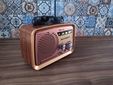 ПОРТАТИВНОЕ КУХОННОЕ РАДИО, НА БАТАРЕЯХ, USB FM MICROSD BLUETOOTH