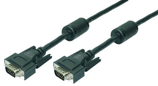 Кабель LOGILINK VGA, 2 ферритовых кабеля hQ, длина 5 м