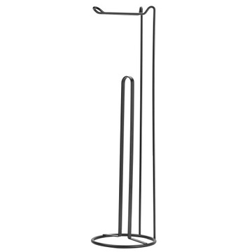 ПОДСТАВКА БУМАЖНЫЙ ПОЛОТЕНЕЦ ЧЕРНЫЙ БУМАЖНЫЙ СТИЛЬНЫЙ ЛОФТ ДЛЯ ВАННОЙ КОМНАТЫ