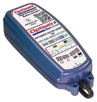 OPTIMATE 2 DUO 12V 2A зарядное устройство для гелевого аккумулятора мотоцикла, выпрямитель