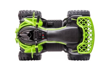 автомобиль на аккумуляторе QUAD, двигатели PILOT 2 x 45 Вт, колеса из пенопласта EVA, кожа MP3