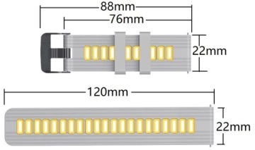 РЕМЕНЬ ДЛЯ SAMSUNG GALAXY WATCH 3 45 мм / 46 мм GEAR S3 Frontier Classic 22 мм