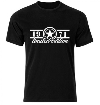 Koszulka urodziny męska 1971 Limited Edition