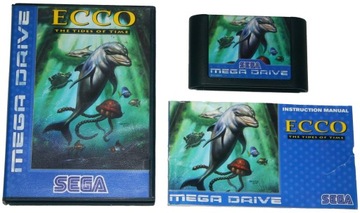 Ecco The Tides of Time - gra na konsole Sega Mega Drive.