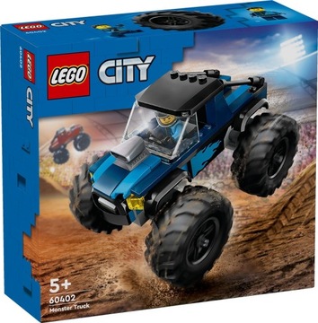 LEGO CITY 60402 Auto Samochód Terenowy Niebieski Monster Truck - Terenówka