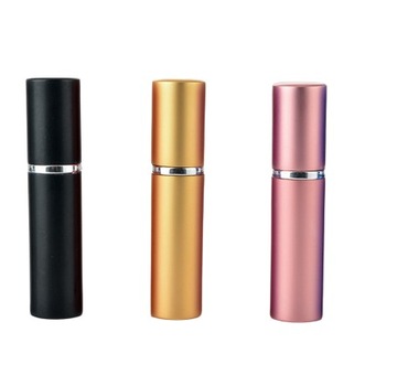 ATOMIZER PODRÓŻNY DO PERFUM FIOLKA NA 5ml ZŁOTY BUTELKA NA PERFUMY