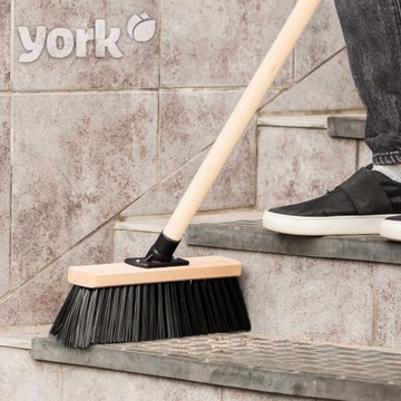 Miotła 30 cm szczotka ulicówka zmiotka ogrodowa do zamiatania YORK