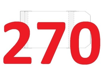 OKŁADKA REGULOWANA NA KSIĄŻKI PODRĘCZNIKI - 270 MM