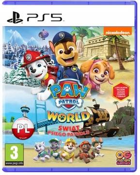 ŚWIAT PSIEGO PATROLU PAW PATROL WORLD PS5 PO POLSKU DLA DZIECIAKÓW