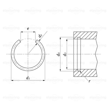 НАБОР КОЛЬЦО 20 DIN7993B набор из 10 шт.