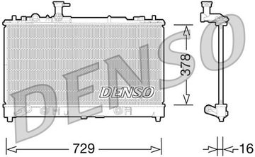 CHLADIČ KLIMATIZACE NISSAN PATHFINDER (04-)