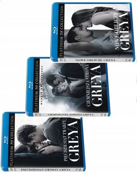 50 TWARZY GREYA PLATINUM COLLECTION 3 BLU-RAY ZEST