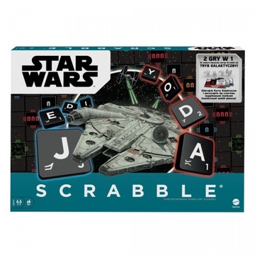 MATTEL Gra Scrabble Gwiezdne wojny Star Wars