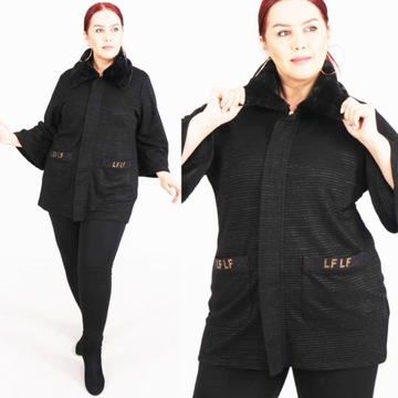 LUIZZA PLUS SIZE KARDIGAN SWETER KOLEKCJA PREMIUM