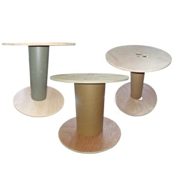 КАТУШКА ДЕРЕВЯННАЯ ФАНЕРА ДЛЯ КАБЕЛЯ 37х32 ВИТАЯ