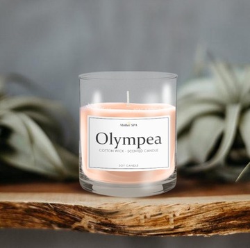Möller SPA OLYMPEA СОЕВАЯ НАТУРАЛЬНАЯ СВЕЧА ДУХИ АРОМАТИЧЕСКАЯ СВЕЧА
