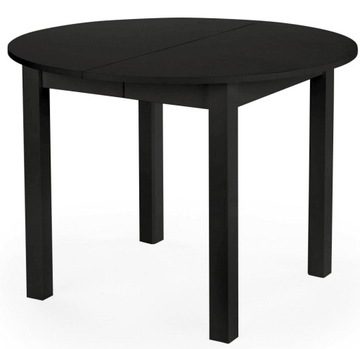 ROZKŁADANY STÓŁ ST44M134L 102-142X102 CZARNY