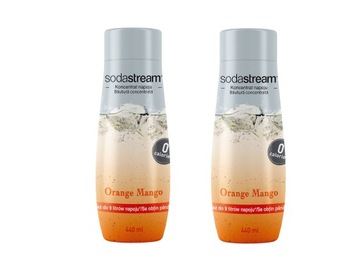 Syrop SODASTREAM Pomarańcza Mango Zero 3 x 440 ml