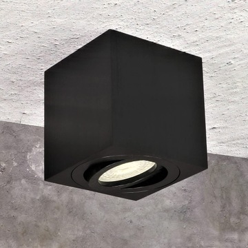 Комплект Накладной галогенный светильник + лампа GU10 5 Вт