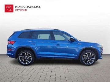 Skoda Kodiaq I SUV Facelifting 2.0 TSI 190KM 2022 Skoda Kodiaq Sportline DSG 190KM, Full LED Matrix, 7-osobowy, Serwis ASO,, zdjęcie 3