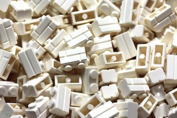 Lego biały klocek cegła 1x2 98283 20szt