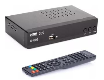 Эфирное ТВ-тюнер-декодер HD DVB-T DVB-T2 H.265