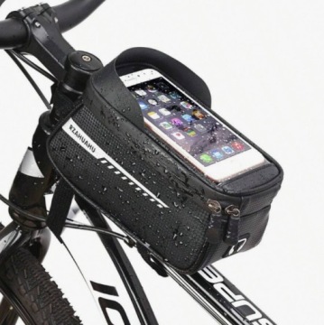ВОДОНЕПРОНИЦАЕМЫЙ PANNIER МЕШОК ВЕЛОСИПЕД РАМКА ТЕЛЕФОН МЕШОК ВЕЛОСИПЕД СИЛЬНЫЙ