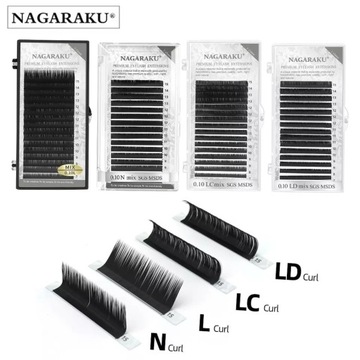 Ресницы Nagaraku Mix N, 0,07