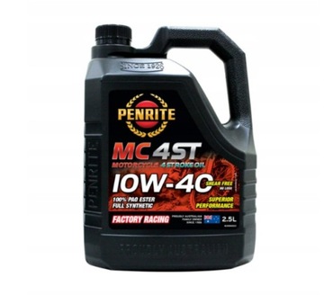Olej Penrite MC-4ST 10W-40 2,5L PAO ESTER