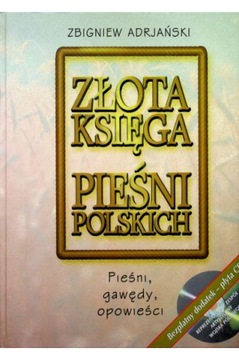 Złota księga pieśni polskich bez płyty /folia/