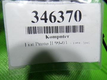 FIAT PUNTO II 1.2 8V JEDNOTKA ŘÍZENÍ MOTORU 46820323 HW023 IAW59FM3