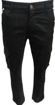 Мужские черные брюки милиции W32