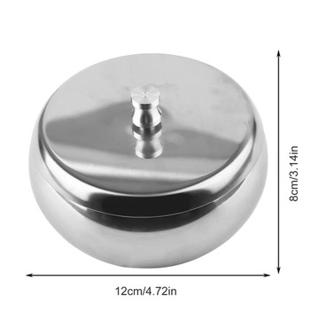 ЗАКРЫТАЯ ПЕПЕЛЬНИЦА ДЛЯ БАЛКОНА, МЕТАЛЛИЧЕСКАЯ, САДОВАЯ, БЕЗ ЗАПАХА