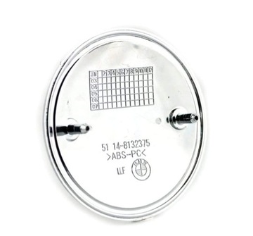 ЭМБЛЕМА BMW 82мм ЧЕРНАЯ E60 E61 E36 E38...