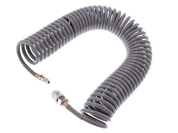 WĄŻ SPIRALNY PE 5X8mm, DŁUGOŚĆ 10m