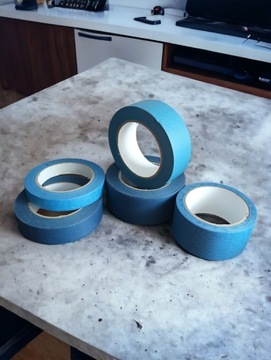 Лента малярная синяя синяя КАЧЕСТВО точная 48мм 25м ХИТ