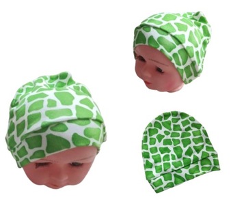 Czapka noworodek bawełniana 26-30 cm