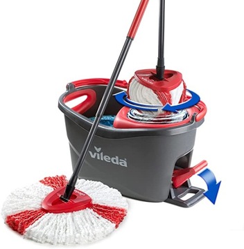 Mop obrotowy Vileda Easy Wring&Clean TURBO 38 cm