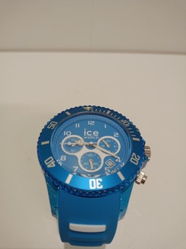 Ice-Watch - Ice Aqua Malibu - niebieski zegarek męski z silikonowym paskiem