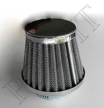 ВОЗДУШНЫЙ ФИЛЬТР КОНУС ХРОМ 32ММ